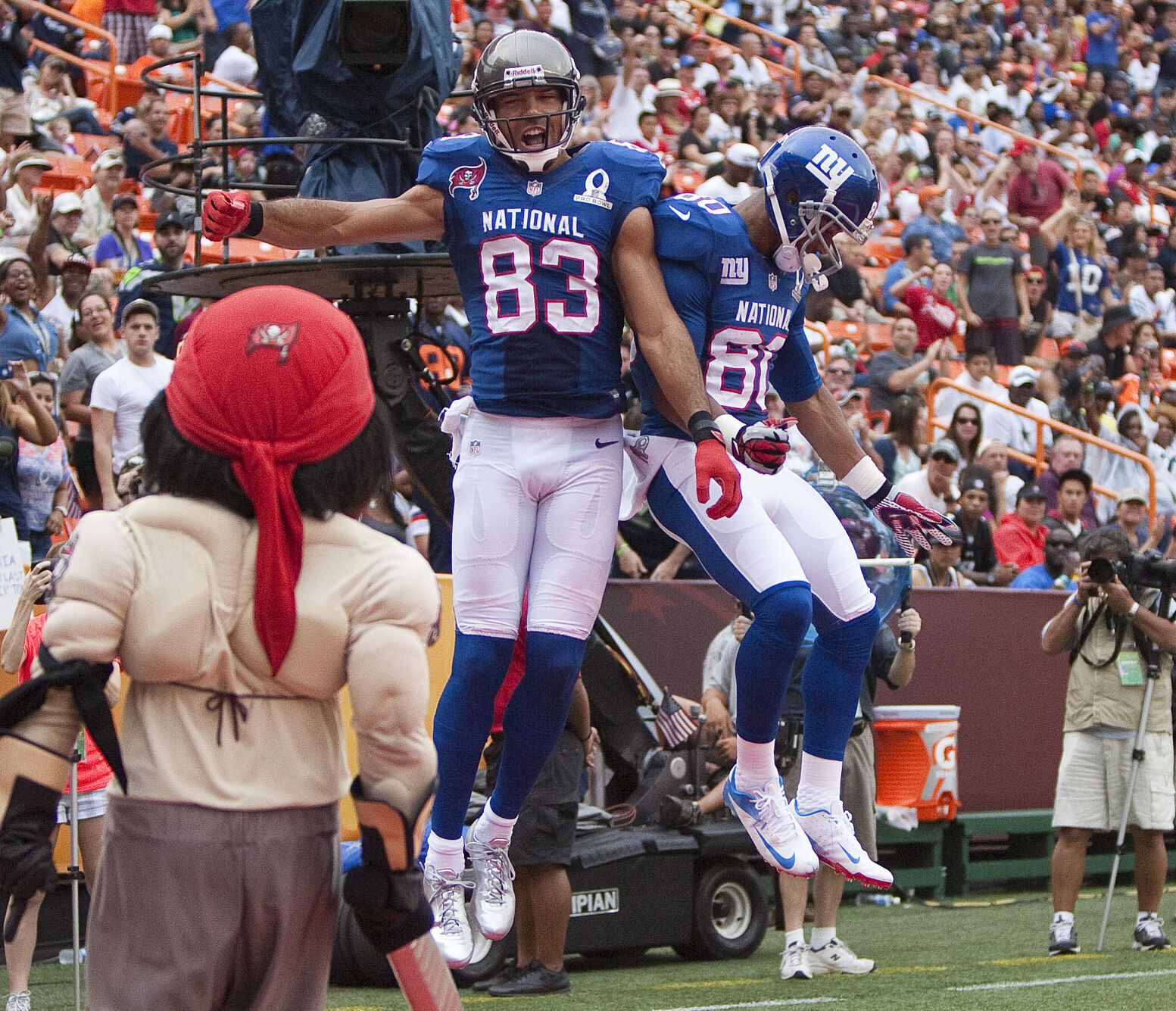 2013: NFC blew past the AFC 62-35 in the Pro Bowl